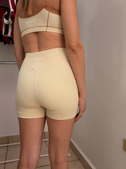 Cream Bloom Short Set