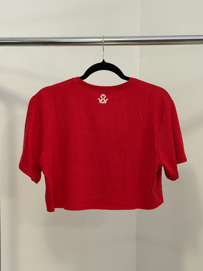 ZM Crop Top Red
